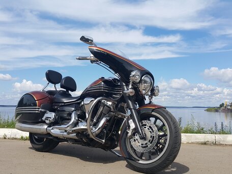 2007 Yamaha XV 1900, коричневый, 1100000 рублей, вид 1