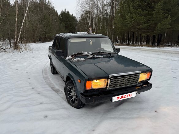 2006 Lada (ВАЗ) 2107, чёрный, 160000 рублей - вид 5