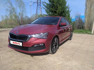 2021 Skoda Rapid II, красный, 2200000 рублей, вид 3