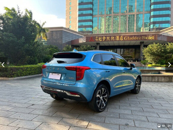 2024 Haval Jolion I Рестайлинг, голубой - вид 5