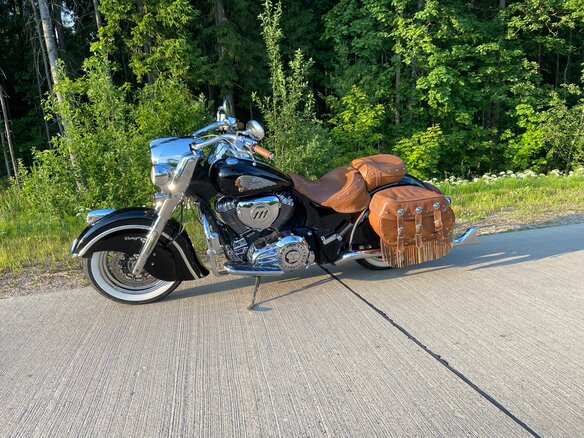 2016 Indian Chief Vintage, чёрный, 1600000 рублей - вид 11