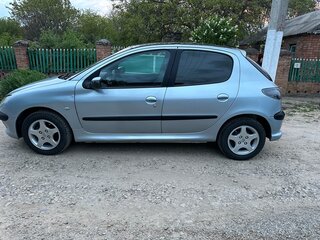 2005 Peugeot 206, серебристый, 360000 рублей, вид 5