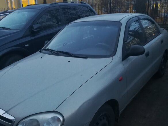 2007 Chevrolet Lanos I, серебристый