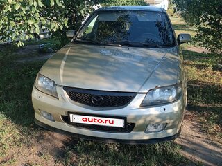 2002 Mazda 323 VI (BJ) Рестайлинг, серый, 320000 рублей, вид 1