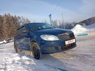 2013 Skoda Fabia II Рестайлинг, синий, 560000 рублей, вид 1