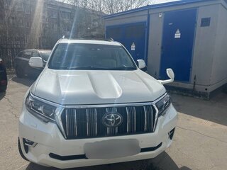 2019 Toyota Land Cruiser Prado 150 Series Рестайлинг 2, белый, 5200000 рублей, вид 1
