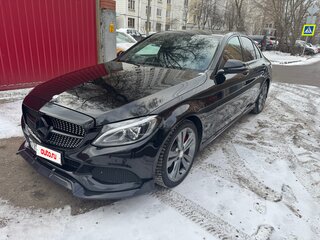 2017 Mercedes-Benz C-Класс 180 9G-TRONIC IV (W205), чёрный, 2500000 рублей, вид 2