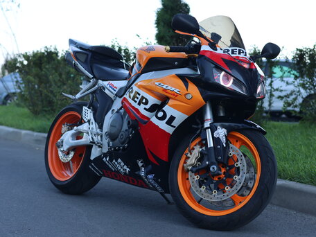 2007 Honda CBR 1000 RR/RA Fireblade, оранжевый, 850000 рублей, вид 1