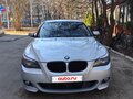 2008 BMW 5 серии 525i V (E60/E61) Рестайлинг, серебристый, 1300000 рублей - вид 1