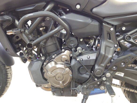 2019 Yamaha MT-07 (FZ-07), чёрный, 645000 рублей - вид 13