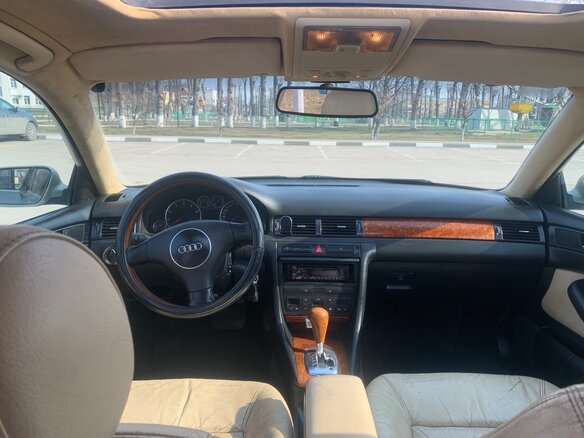 2002 Audi A6 II (C5) Рестайлинг, серый, 400000 рублей - вид 8