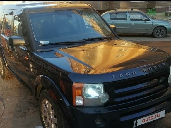 2006 Land Rover Discovery III, синий, 1150000 рублей - вид 13