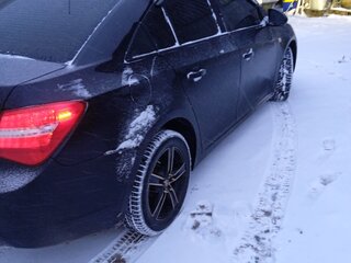 2012 Chevrolet Cruze I, чёрный, 800000 рублей, вид 2