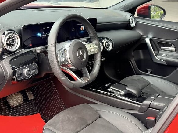 2022 Mercedes-Benz A-Класс 180 Long IV (W177), красный, 2390000 рублей - вид 6