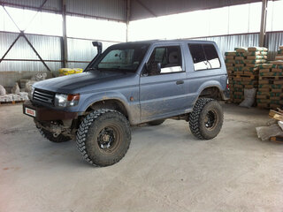 1993 Mitsubishi Pajero II, серый, 850000 рублей, вид 1