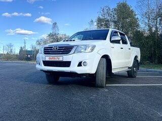 2013 Toyota Hilux VII Рестайлинг, белый, 1890000 рублей, вид 1