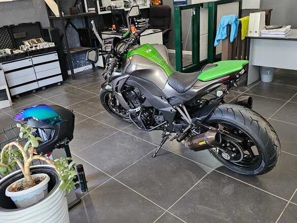 2016 Kawasaki Z 1000, зелёный, 1200000 рублей - вид 2