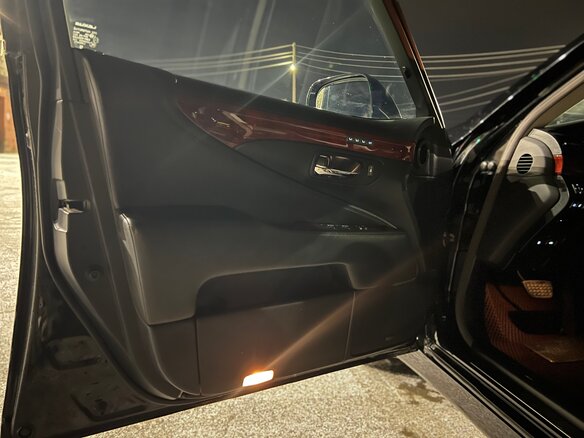 2010 Lexus LS 460 IV Рестайлинг, чёрный - вид 20