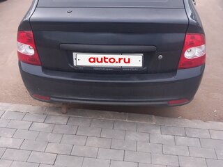2008 Lada (ВАЗ) Priora I, чёрный, 205000 рублей, вид 3