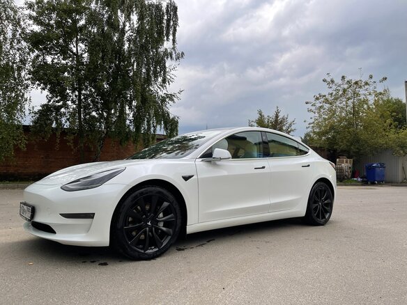 2020 Tesla Model 3 Long Range I, белый, 3800000 рублей - вид 4