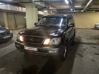 1999 Lexus LX 470 II, чёрный, 920000 рублей, вид 1