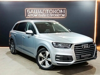 2017 Audi Q7 II (4M), серебристый, 4390000 рублей, вид 2
