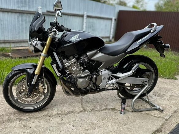 2006 Honda CB 600F Hornet, чёрный, 430000 рублей - вид 3