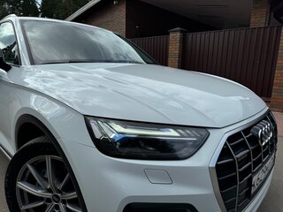 2021 Audi Q5 45 TFSI II (FY) Рестайлинг, белый, 3750000 рублей, вид 3