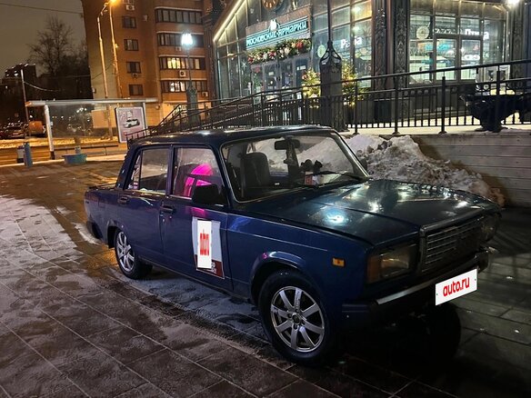2004 Lada (ВАЗ) 2107, зелёный, 130000 рублей