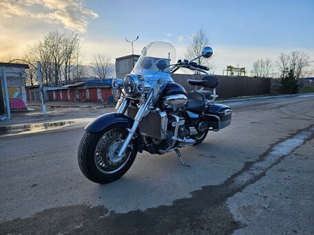 2008 Triumph Rocket III, синий, 830000 рублей, вид 3