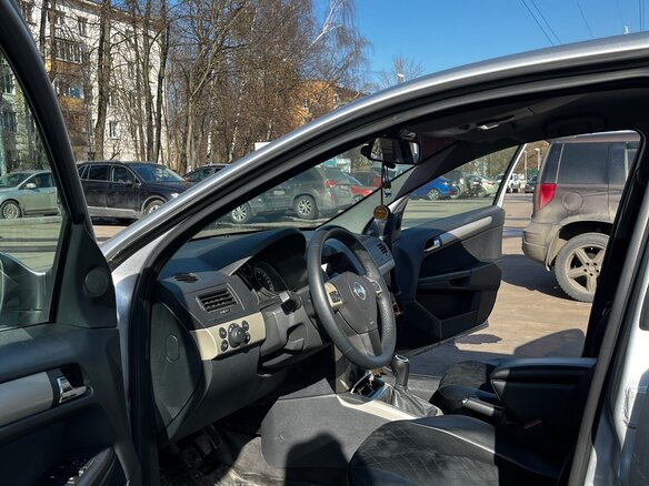 2008 Opel Astra H Рестайлинг, серебристый, 440000 рублей - вид 7