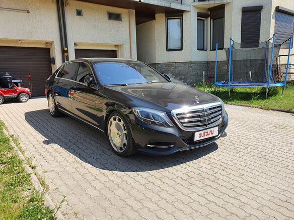 2015 Mercedes-Benz Maybach S-Класс 500 I (X222), чёрный - вид 2