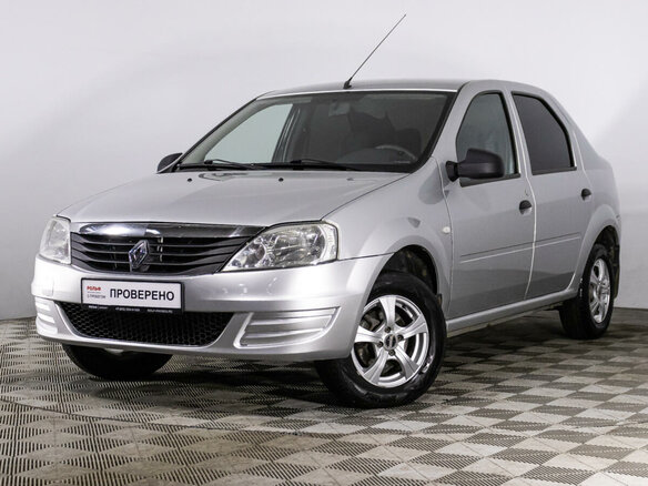 2014 Renault Logan I Рестайлинг, серый