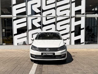 2017 Volkswagen Polo V Рестайлинг, белый, 950000 рублей, вид 3