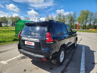 2020 Toyota Land Cruiser Prado 150 Series Рестайлинг 3, чёрный, 4200000 рублей, вид 4
