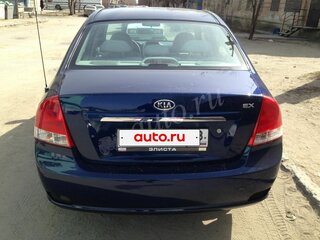 2008 Kia Cerato I Рестайлинг, синий, 450000 рублей, вид 4