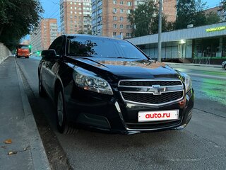 2012 Chevrolet Malibu VIII, чёрный, 990000 рублей, вид 3