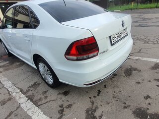 2015 Volkswagen Polo V Рестайлинг, белый, 470000 рублей, вид 4