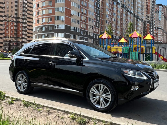 2012 Lexus RX 350 III Рестайлинг, чёрный, 2600000 рублей - вид 15