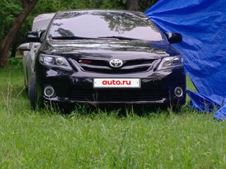 2008 Toyota Corolla X (E140, E150), чёрный, 935000 рублей, вид 2