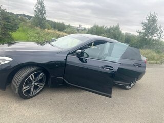 2019 BMW 6 серии Gran Turismo 630d xDrive IV (G32), чёрный, 4800000 рублей, вид 4