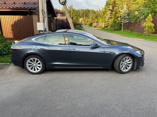 2016 Tesla Model S 75 I Рестайлинг, серый, 2400000 рублей, вид 3