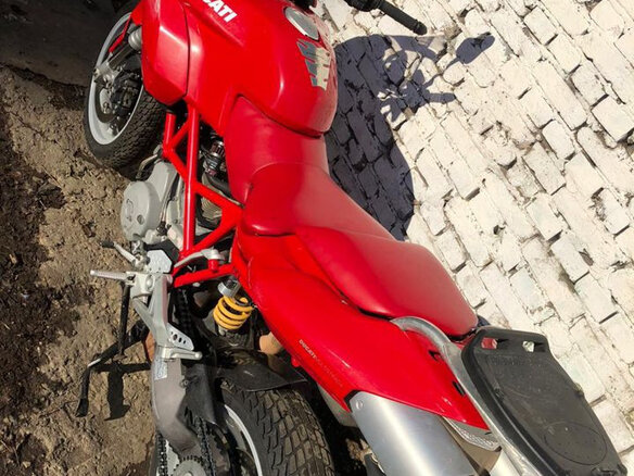 2003 Ducati Multistrada 1000, красный - вид 4