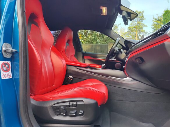 2015 BMW X6 M II (F86), голубой, 5000000 рублей - вид 23