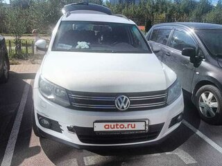 2012 Volkswagen Tiguan I Рестайлинг, белый, 1050000 рублей, вид 1
