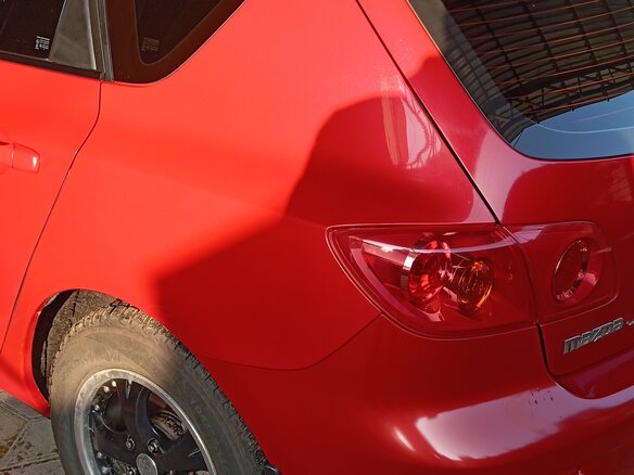 2004 Mazda 3 I (BK), красный, 450000 рублей - вид 9