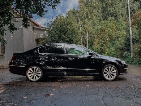 2010 Volkswagen Passat B6, чёрный, 735000 рублей, вид 5
