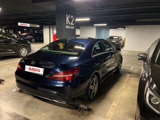 2017 Mercedes-Benz CLA 200 I (C117, X117) Рестайлинг, синий, 1650000 рублей, вид 3