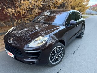 2017 Porsche Macan S Diesel I, коричневый, 3990000 рублей, вид 4