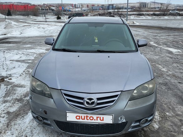 2004 Mazda 3 I (BK), серый, 465000 рублей - вид 4